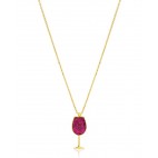 Collar copita de vino