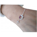 Pulsera Cadena silueta